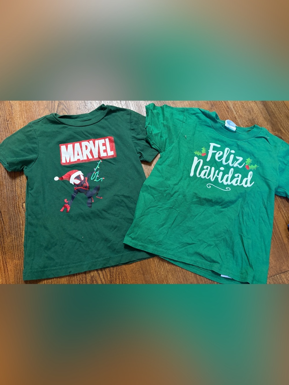 Two Christmas Shirts